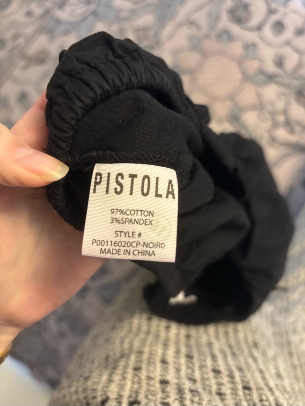 pistola Black Elastic-Waist Pants - totally sold out everywhere - Picture 8 of 12